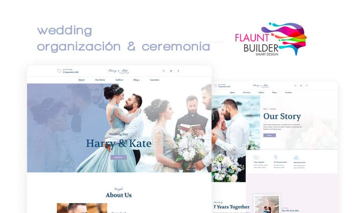 Organizacion-de-bodas-Diseño-Web-Flaunt